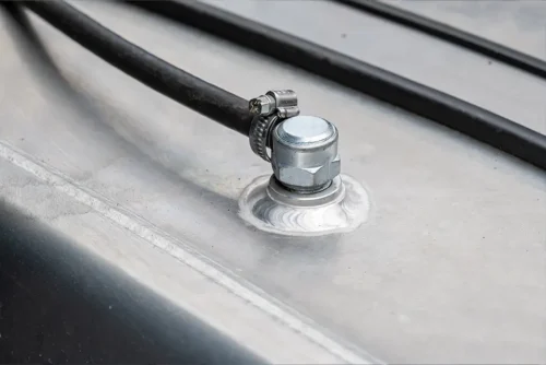 welded aluminum fitting